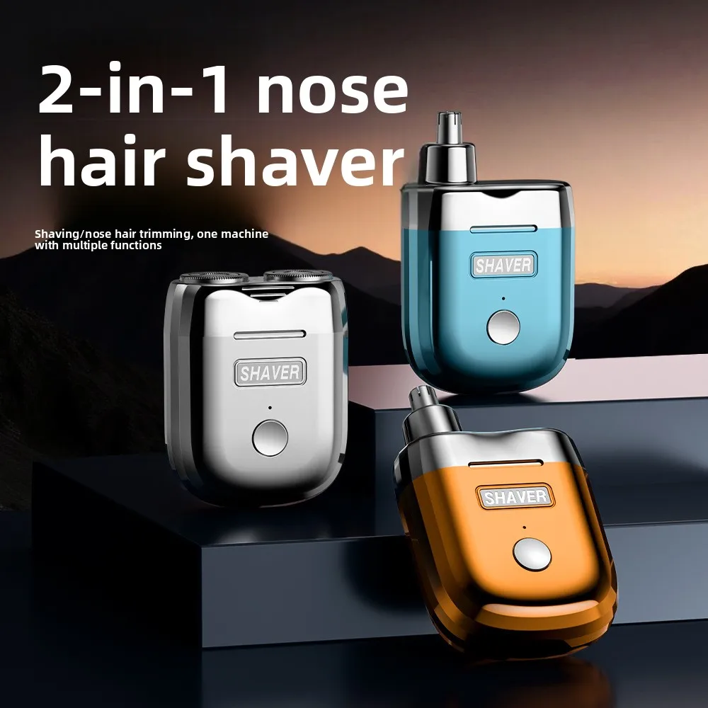 New Nose Hair Trimmer Magnetic Electric Shaver Two-in-One Dual-Blade Shaving Head with Long Charging Life
New Nose Hair Trimmer Magnetic Electric Shaver Two-in-One Dual-Blade Shaving Head with Long Charging Life