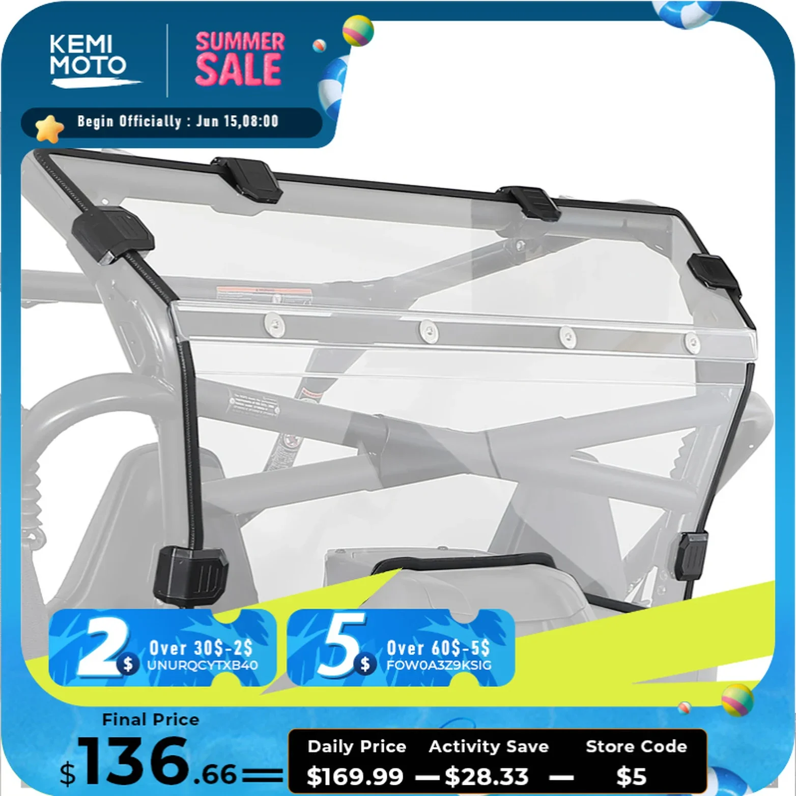 PC Rear Windscreen For CFMOTO ZFORCE 1000 SPORT/950 H.O. EX SPORT 2022-2024, 950 SPORT 2020-2022 UTV Full Windshield
PC Rear Windscreen For CFMOTO ZFORCE 1000 SPORT/950 H.O. EX SPORT 2022-2024, 950 SPORT 2020-2022 UTV Full Windshield