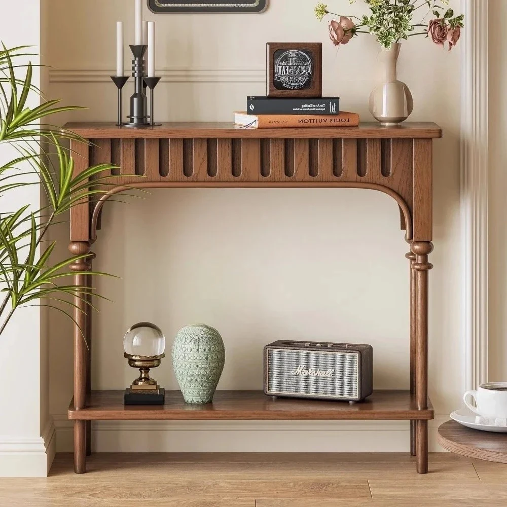 entrance table Entrance table American French entrance cabinet Solid wood decoration against the wall Simple storage table
entrance table Entrance table American French entrance cabinet Solid wood decoration against the wall Simple storage table