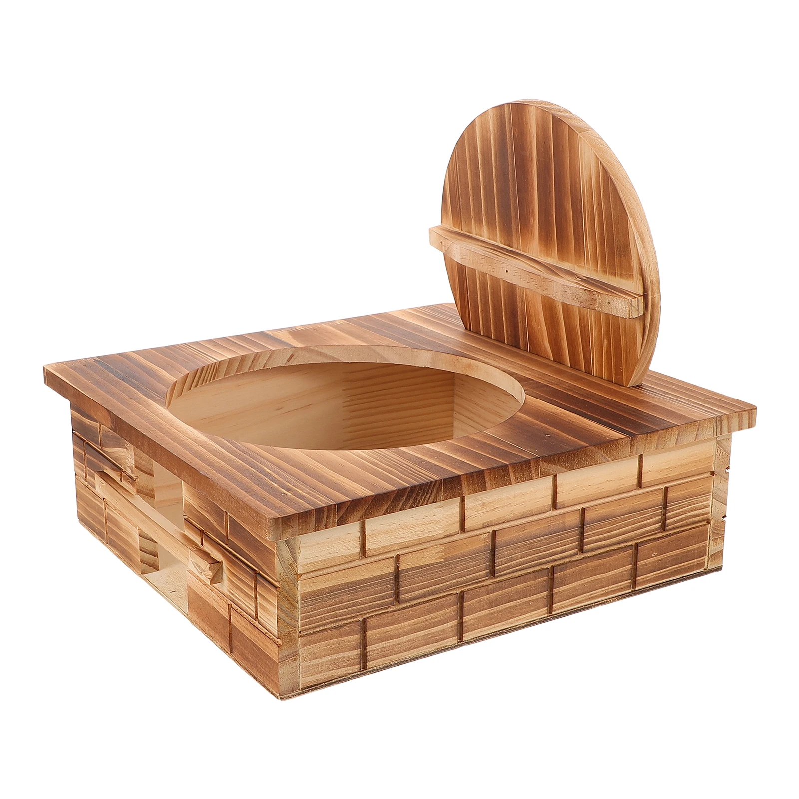 Retro Stove Wooden Display Shelf for Hearth Wok Holder Restaurant Mini Alcohol Rack Small Specialty
Retro Stove Wooden Display Shelf for Hearth Wok Holder Restaurant Mini Alcohol Rack Small Specialty