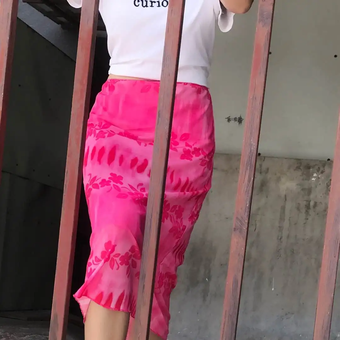 Women Summer Boho High Waist Midi Skirts Floral Print Bodycon Long Pencil Skirt 90s Vintage Holiday Beach Streetwear
Women Summer Boho High Waist Midi Skirts Floral Print Bodycon Long Pencil Skirt 90s Vintage Holiday Beach Streetwear