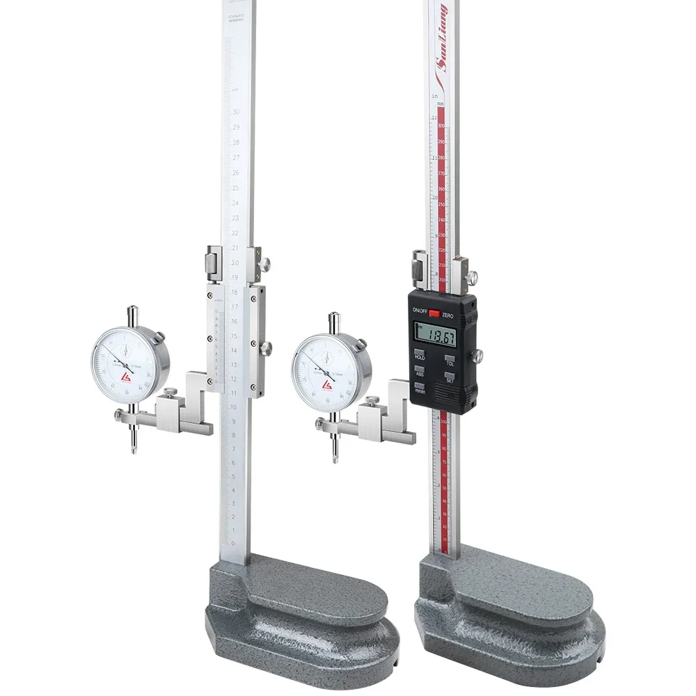 Stainless steel digital display cursor height gauge 0-300mm marking ruler line height marking head
Stainless steel digital display cursor height gauge 0-300mm marking ruler line height marking head