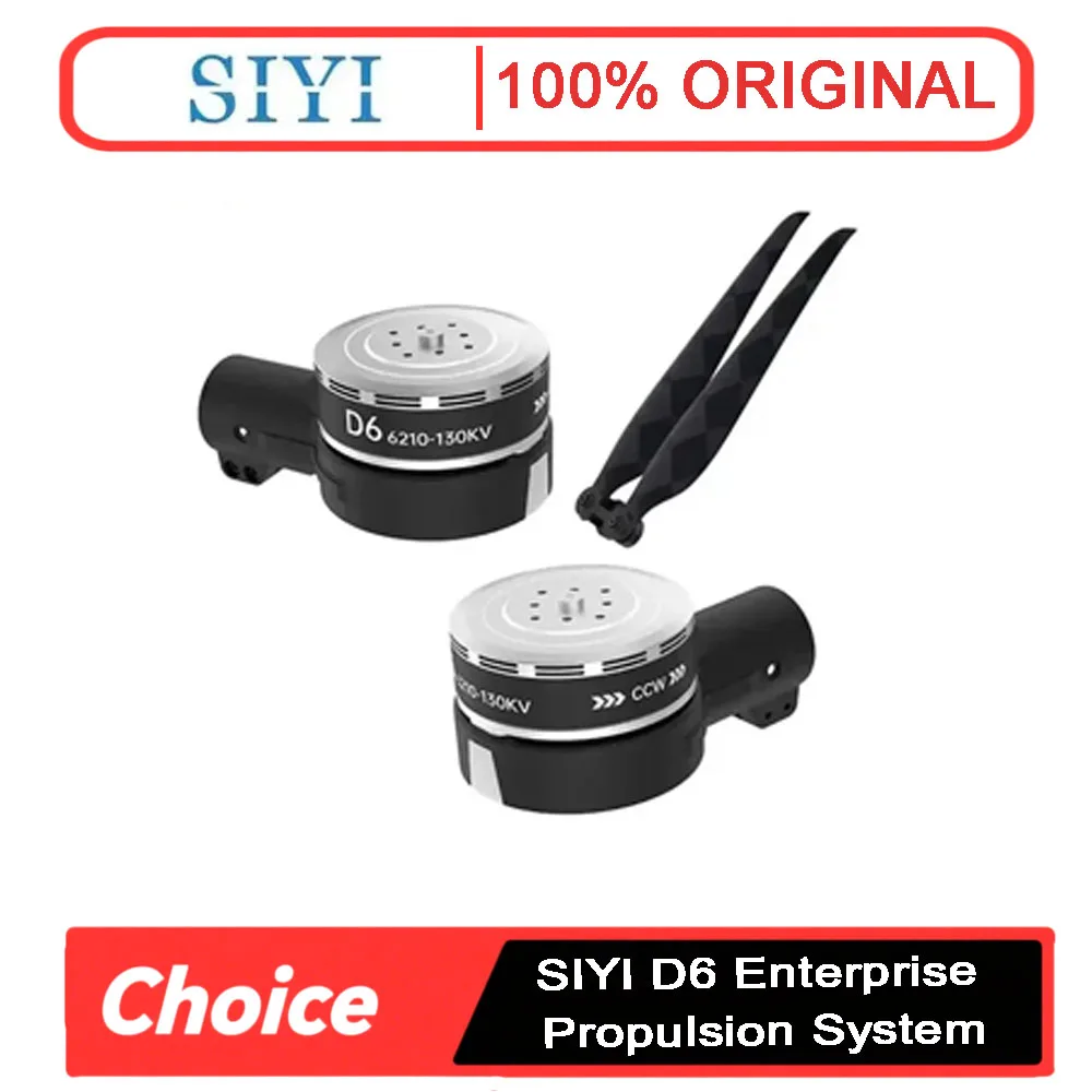 Пропульсия SIYI D6 Enterprise | Встроенный BLDC ESC | Прямой/складной реквизит | Инд. Мотор класса для БПЛА
Пропульсия SIYI D6 Enterprise | Встроенный BLDC ESC | Прямой/складной реквизит | Инд. Мотор класса для БПЛА