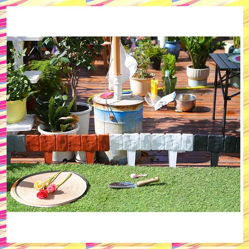 ABJJ Sheet Plastic Fence, Partition Fence, Imitation Stone Courtyard Lawn Villa Decoration Small Fence
ABJJ Sheet Plastic Fence, Partition Fence, Imitation Stone Courtyard Lawn Villa Decoration Small Fence