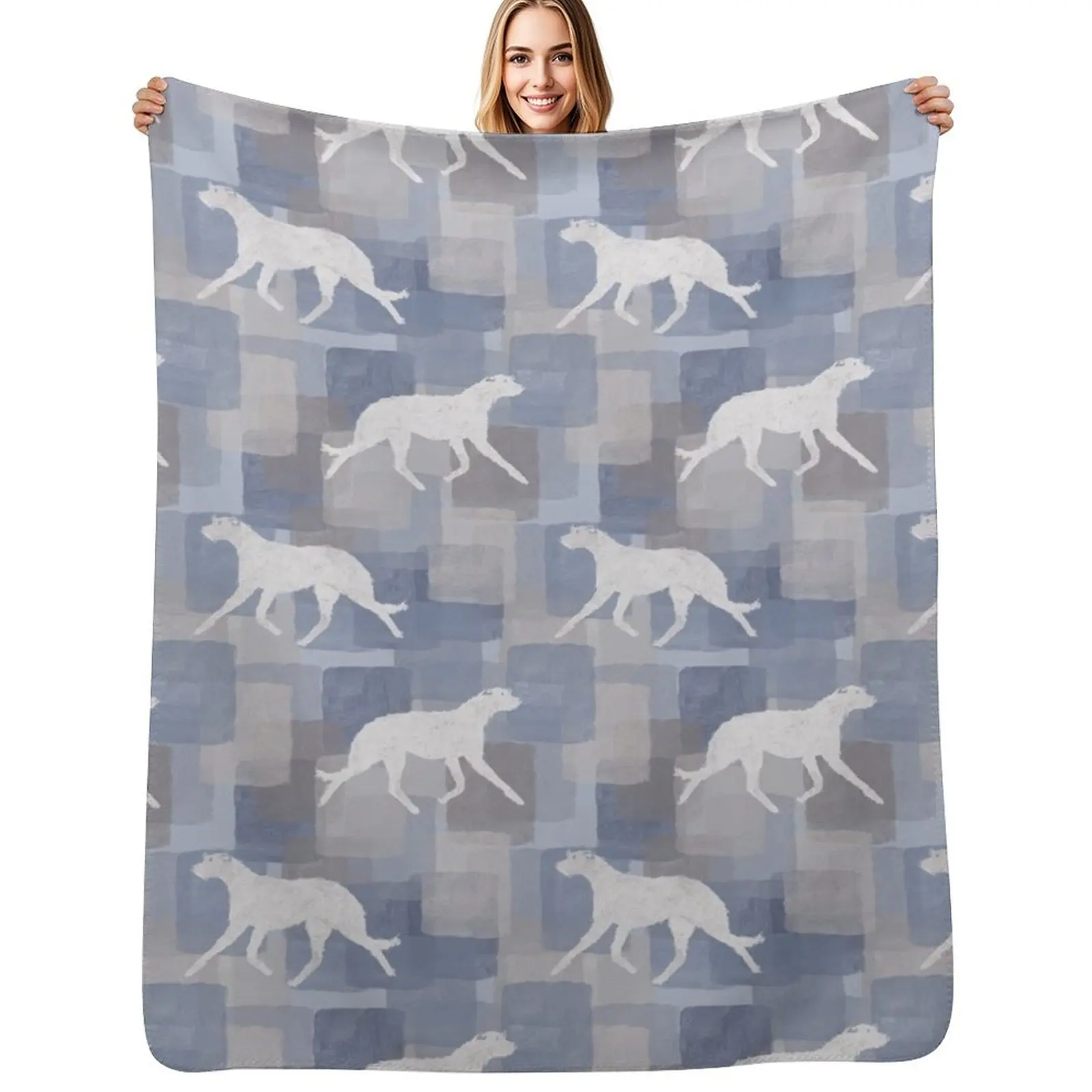 Irish Wolfhounds Throw Blanket Cozy Throw Blanket for Bed Sofa Chair
Irish Wolfhounds Throw Blanket Cozy Throw Blanket for Bed Sofa Chair