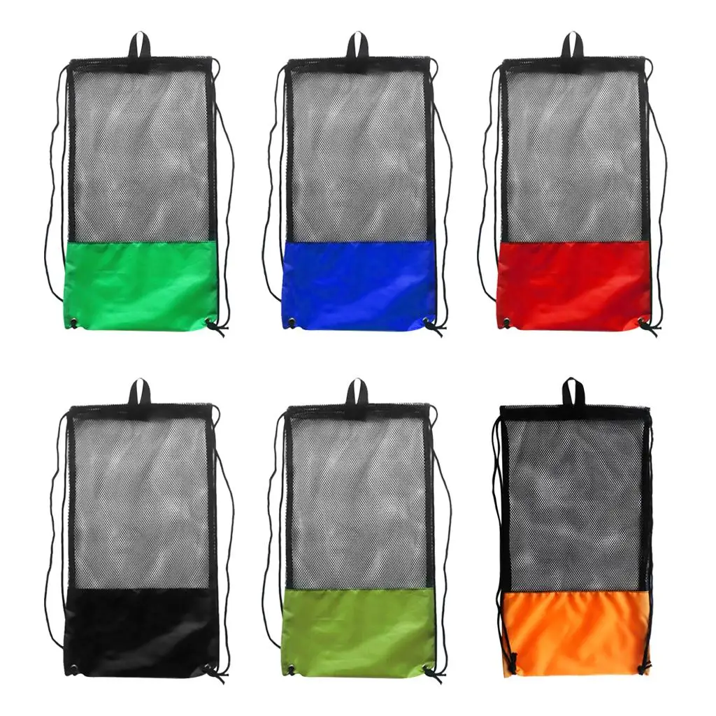 Mesh Gear Bag for Diving Equipment Large Capacity Backpack for Swimming Pool Training and Snorkeling
Mesh Gear Bag for Diving Equipment Large Capacity Backpack for Swimming Pool Training and Snorkeling
