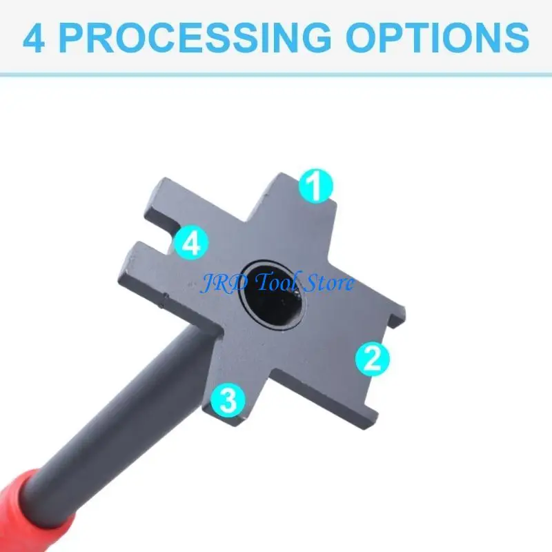 A2UD Multiple Purpose Oil Barrels Wrench with Ergonomic Handle, Iron Constructions
A2UD Multiple Purpose Oil Barrels Wrench with Ergonomic Handle, Iron Constructions