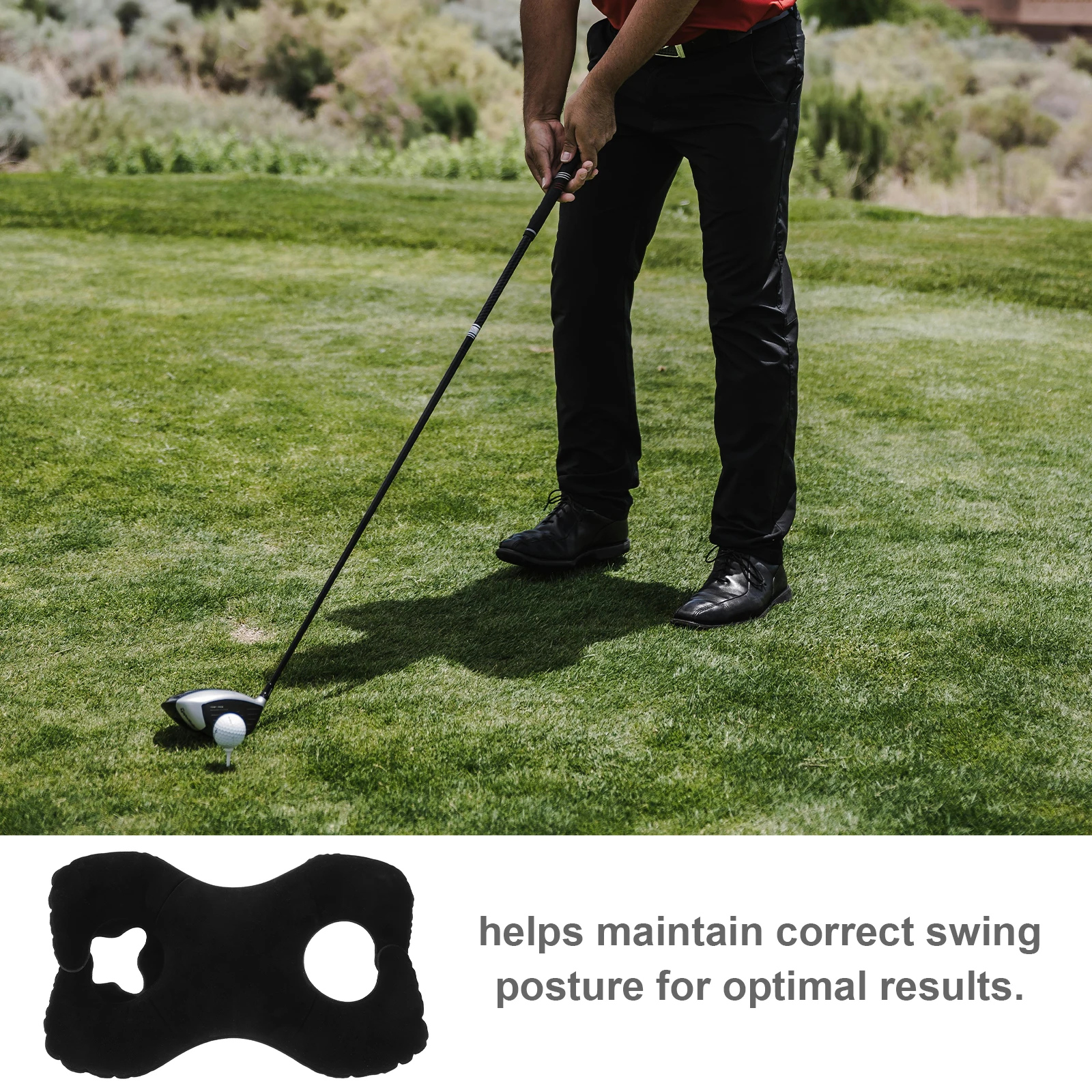 Golf Swing Corrector Gray 8-shaped Inflatable Arm Mat Enhances Technique Beginner Trainer Posture Aid Sports Device Portable 
Golf Swing Corrector Gray 8-shaped Inflatable Arm Mat Enhances Technique Beginner Trainer Posture Aid Sports Device Portable