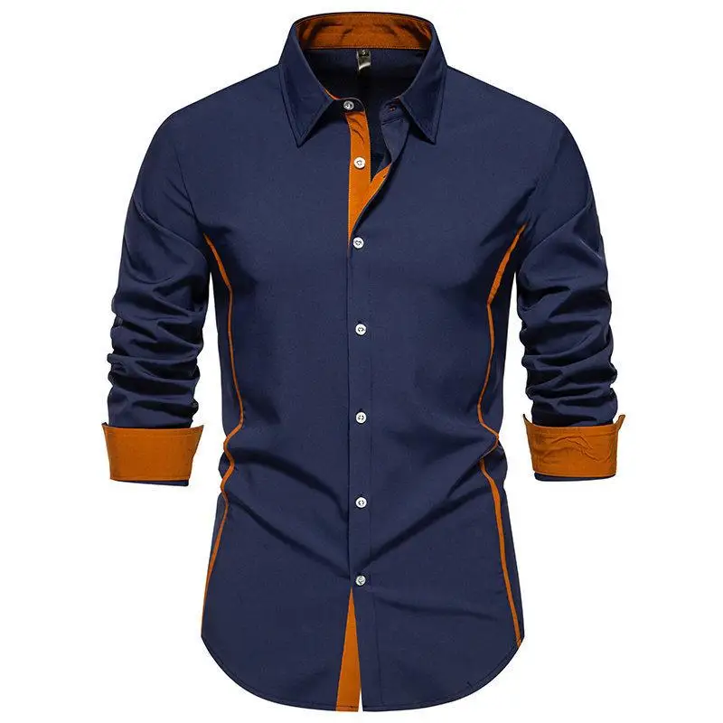 Men's Long Sleeve Shirt European Style Casual Comfortable Non-iron Processing Daily Wear Other Material100% Non-deformable
Men's Long Sleeve Shirt European Style Casual Comfortable Non-iron Processing Daily Wear Other Material100% Non-deformable