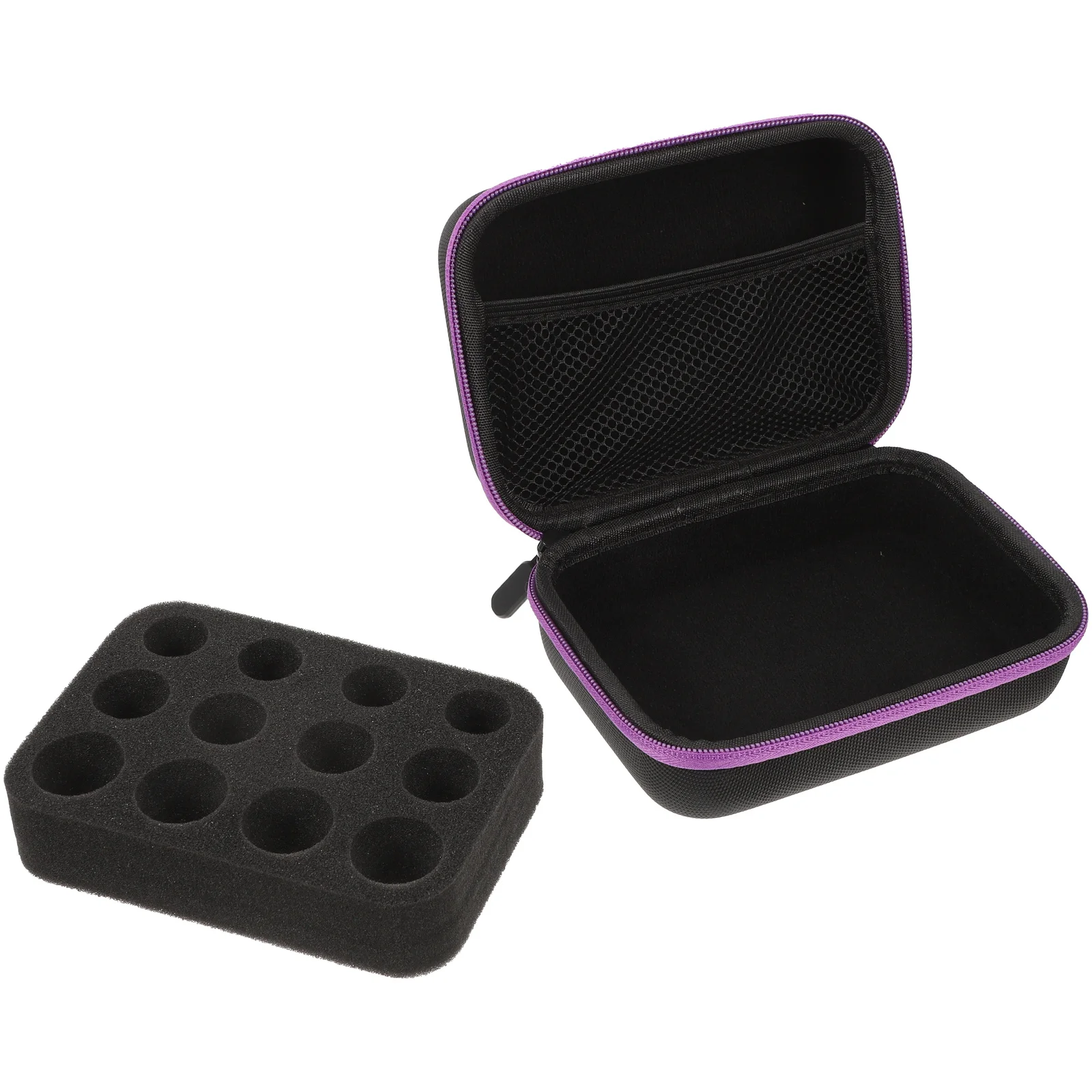 1Pcs Essential Oils Storage Holder 12 Slots 5ml 10ml 15ml Capacity Eva Hard Shell Drop Resistant Protection Case Travel Bag 
1Pcs Essential Oils Storage Holder 12 Slots 5ml 10ml 15ml Capacity Eva Hard Shell Drop Resistant Protection Case Travel Bag