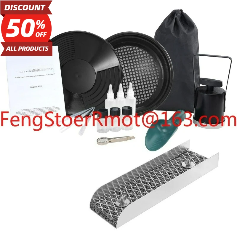 Mini sluice box gold panning set portable multi-function Seiko waterproof, small portable gold slot for home use
Mini sluice box gold panning set portable multi-function Seiko waterproof, small portable gold slot for home use