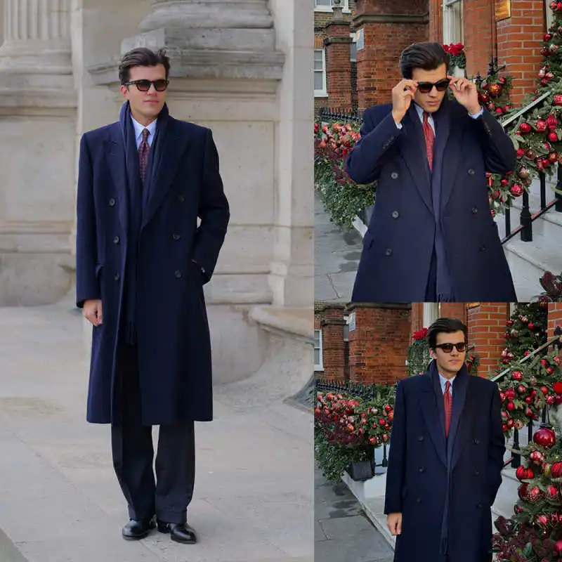 Красивое шерстяное пальто с остроконечными лацканами, мужское толстое двубортное длинное пальто, повседневное официальное мужское теплое пальто по индивидуальному заказу
Красивое шерстяное пальто с остроконечными лацканами, мужское толстое двубортное длинное пальто, повседневное официальное мужское теплое пальто по индивидуальному заказу