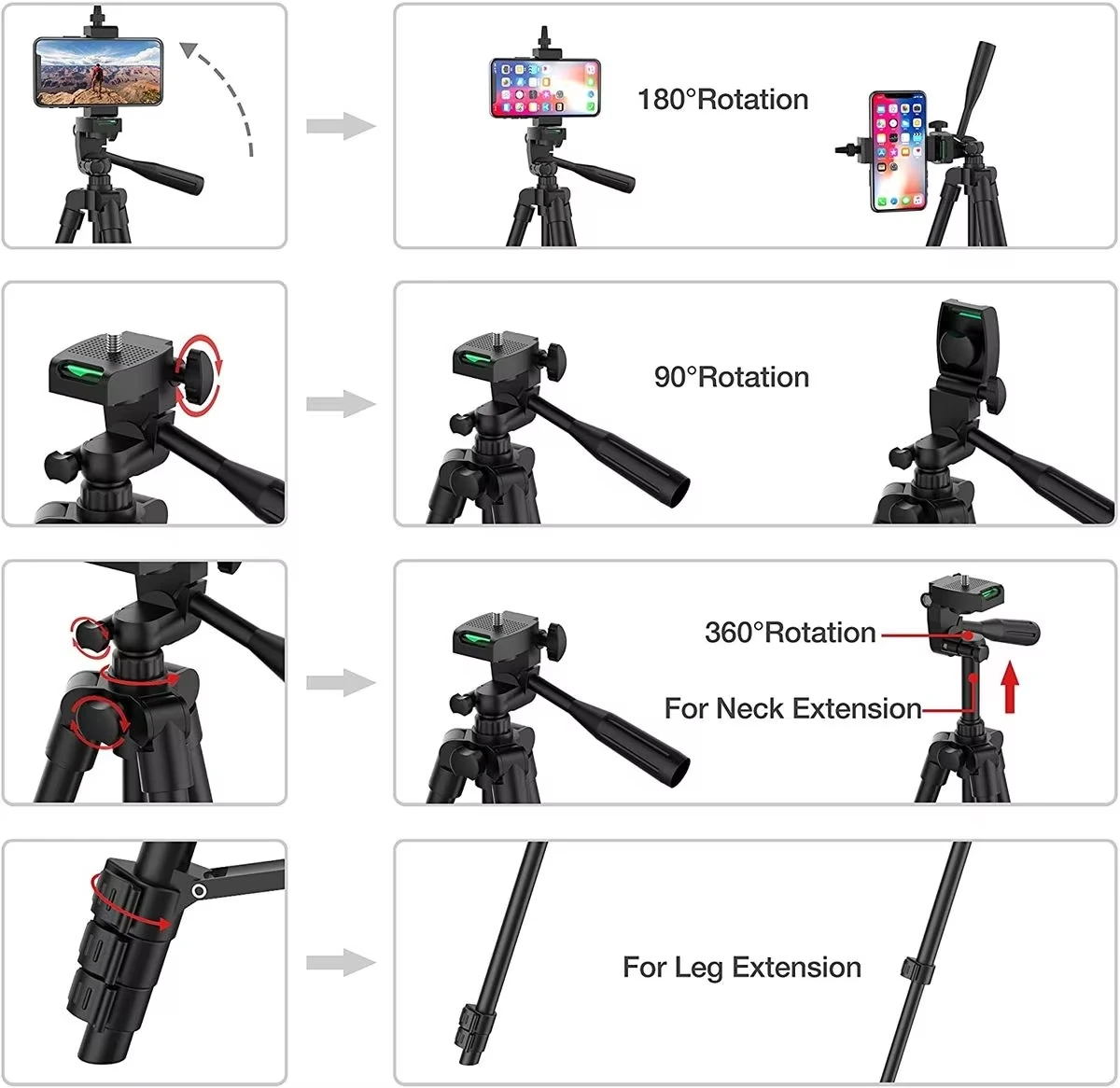 102cm Lightweight Camera Tripod For Mobile Tripod Camera Portable SLR Bluetooth-compatible Desktop Cam Stand Monopod Smartphone 102cm Lightweight Camera Tripod For Mobile Tripod Camera Portable SLR Bluetooth-compatible Desktop Cam Stand Monopod Smartphone