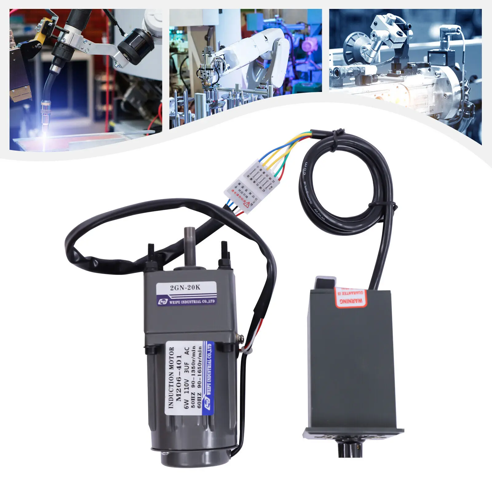 110V motor speed controller, speed adjustable regulator gear motor (20k)
110V motor speed controller, speed adjustable regulator gear motor (20k)