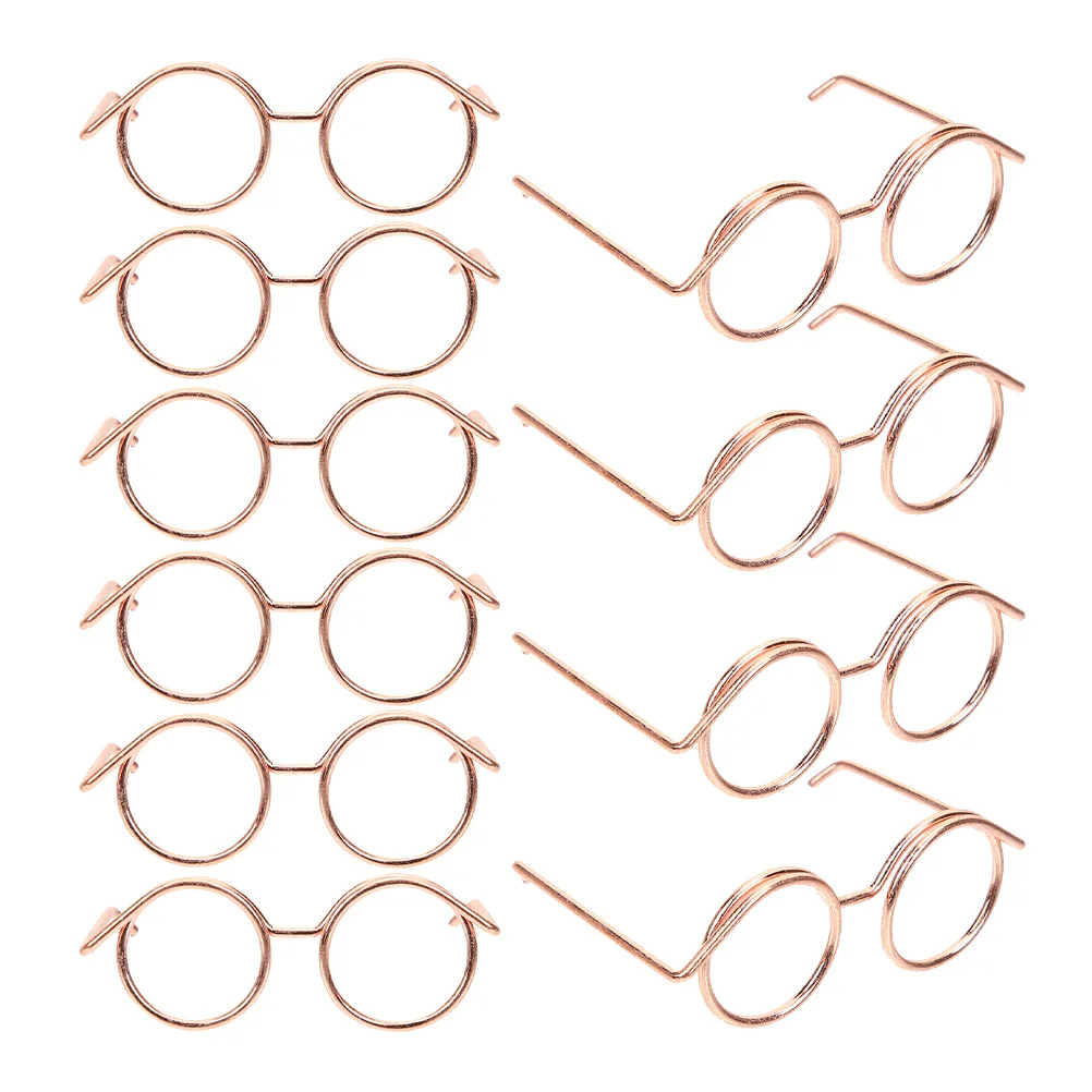 10 Pcs Black Glasses Accessories Craft Eyeglasses to Decorate Dress up for DIY Metal 380X230X130CM Mini
10 Pcs Black Glasses Accessories Craft Eyeglasses to Decorate Dress up for DIY Metal 380X230X130CM Mini