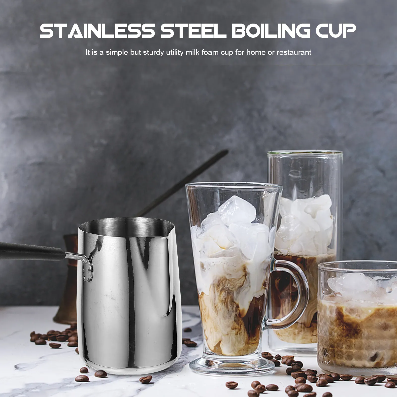 Кружка для вспенивания молока из нержавеющей стали, большая емкость, антикоррозийная, с подогревом, для кухни, принадлежности для кофе
Кружка для вспенивания молока из нержавеющей стали, большая емкость, антикоррозийная, с подогревом, для кухни, принадлежности для кофе