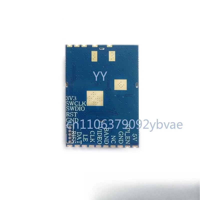 Модуль приемопередатчика аналогового видео 6G-7.5G, режим SPI, высокая чувствительность, сильный сигнал RSSI
Модуль приемопередатчика аналогового видео 6G-7.5G, режим SPI, высокая чувствительность, сильный сигнал RSSI