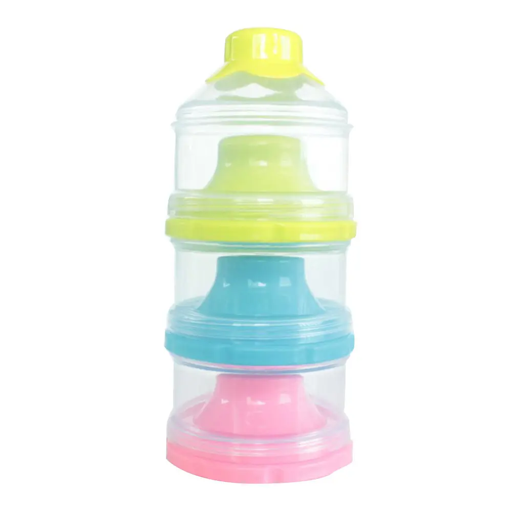 3 Layers Food-Grade Formula Dispenser Portable Milk Powder Container with Airtight Compartments for Outdoor Feeding
3 Layers Food-Grade Formula Dispenser Portable Milk Powder Container with Airtight Compartments for Outdoor Feeding