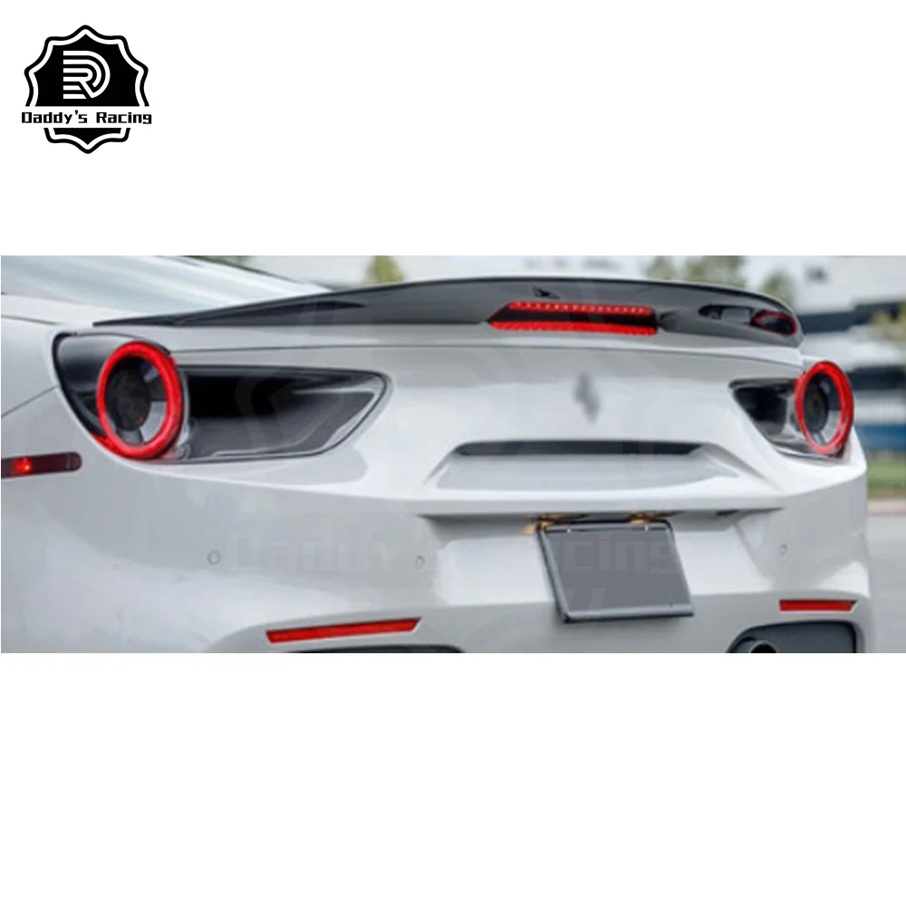 Carbon Fiber Rear Trunk Spoiler Wing Fit For F488 GTB 2015-2018 V Style Car Tuning High Quality
Carbon Fiber Rear Trunk Spoiler Wing Fit For F488 GTB 2015-2018 V Style Car Tuning High Quality