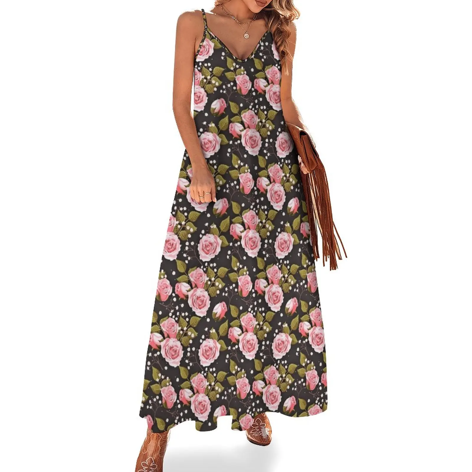Pretty pink rose repeatable pattern Sleeveless Dress ladies dresses for women 2025 dresses for women Womens dresses Dress
Pretty pink rose repeatable pattern Sleeveless Dress ladies dresses for women 2025 dresses for women Womens dresses Dress