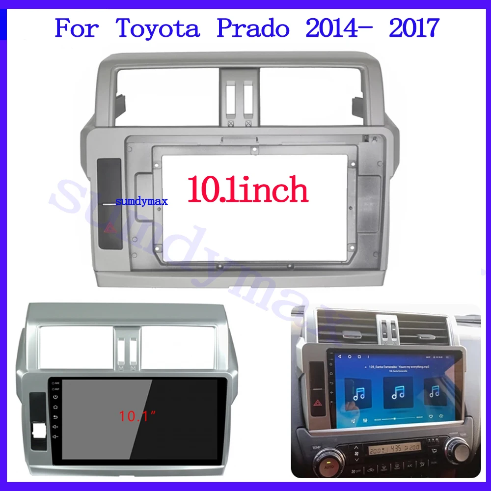 2 Din android Car Radio Installation DVD GPS Mp5 Plastic Fascias Panel Frame for Toyota Prado 2014~2017 car panel Dash Mount Kit
2 Din android Car Radio Installation DVD GPS Mp5 Plastic Fascias Panel Frame for Toyota Prado 2014~2017 car panel Dash Mount Kit