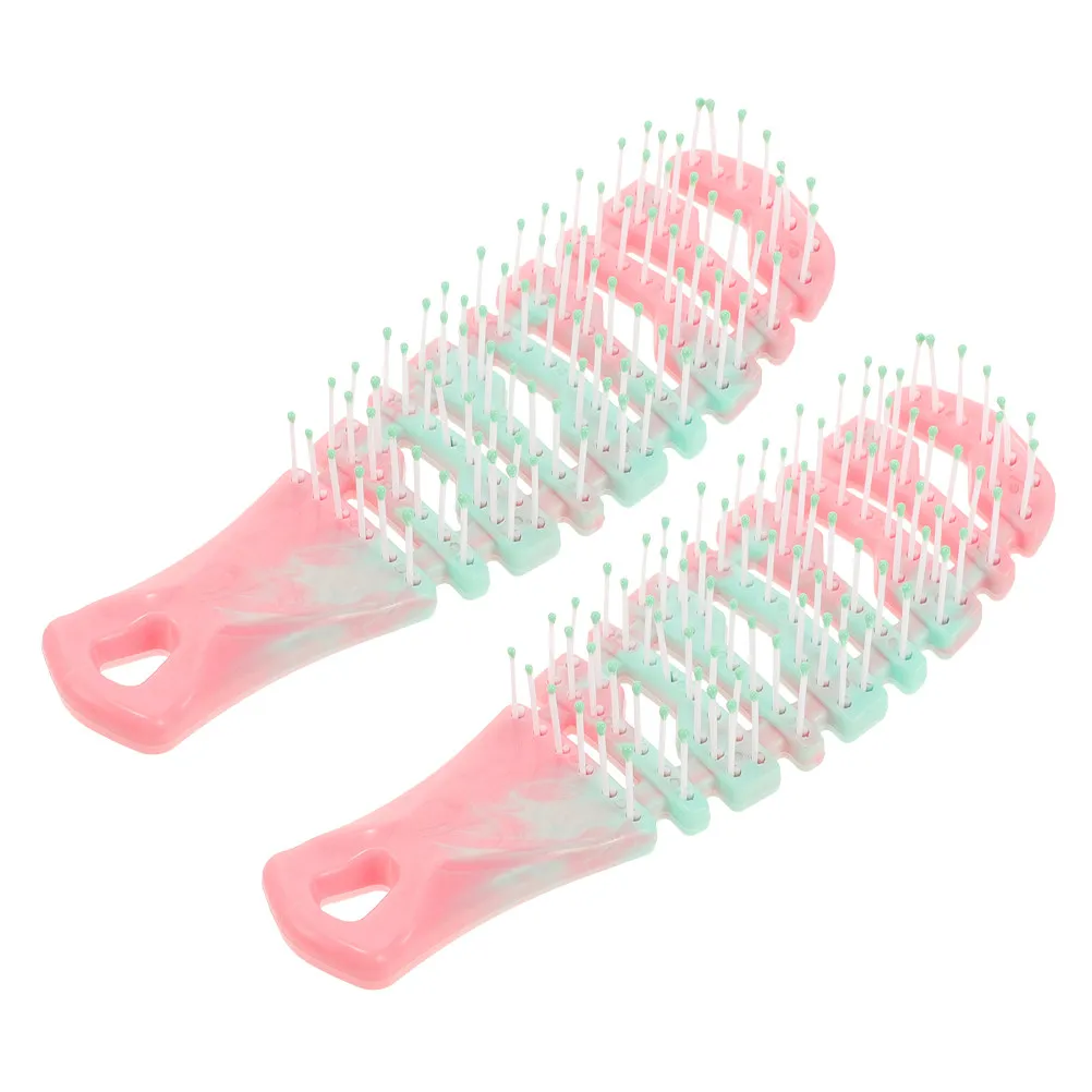 Набор из 2 расчесок с широкими зубьями для женщин, большая изогнутая расческа для распутывания густых волос, стимулирует кровообращение и улучшает состояние кожи головы
Набор из 2 расчесок с широкими зубьями для женщин, большая изогнутая расческа для распутывания густых волос, стимулирует кровообращение и улучшает состояние кожи головы