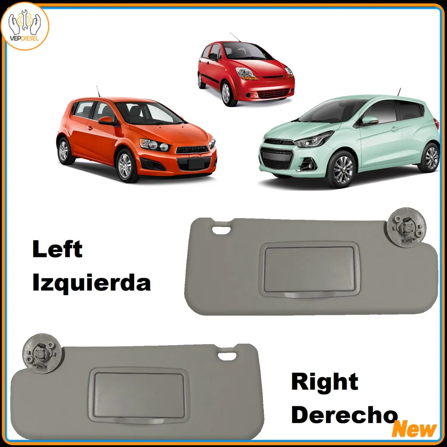 1Pair Sun Visor Right+Left For Chevrolet Spark 2011-2022 Sonic 2012-2020 Car Interior Sun Visor Accessories Brand NEW
1Pair Sun Visor Right+Left For Chevrolet Spark 2011-2022 Sonic 2012-2020 Car Interior Sun Visor Accessories Brand NEW