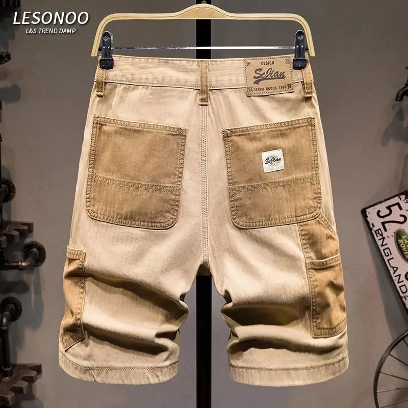 High-end 2026 Tooling Shorts Men's Outdoor Heavy-duty Splicing Straight Short Pants Summer Original Trendy Brand Middle Pants
High-end 2026 Tooling Shorts Men's Outdoor Heavy-duty Splicing Straight Short Pants Summer Original Trendy Brand Middle Pants
