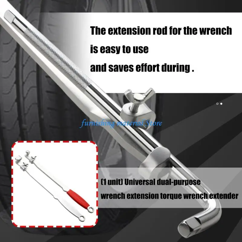 Y5GD Ergonomic 16Inch Wrench Extender With Antislip Grip for Automotive and Home Use Tight Space Extension Tool
Y5GD Ergonomic 16Inch Wrench Extender With Antislip Grip for Automotive and Home Use Tight Space Extension Tool