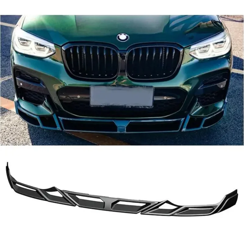 ABS Gloss Black Front Bumper Lip & Rear Diffuser Cover For BMW X3 G01 X4 G02 2018 2019 2020 2021 Spoiler Splitters Lid
ABS Gloss Black Front Bumper Lip & Rear Diffuser Cover For BMW X3 G01 X4 G02 2018 2019 2020 2021 Spoiler Splitters Lid
