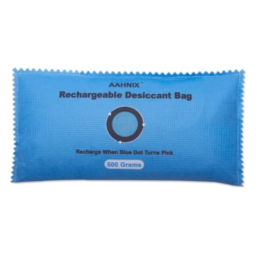 Rechargeable Silica Gel Packets, Moisture Absorbers for Storage Bins, Safe Dehumidifier Bags, Desiccant Packs for Closets, Cars
Rechargeable Silica Gel Packets, Moisture Absorbers for Storage Bins, Safe Dehumidifier Bags, Desiccant Packs for Closets, Cars