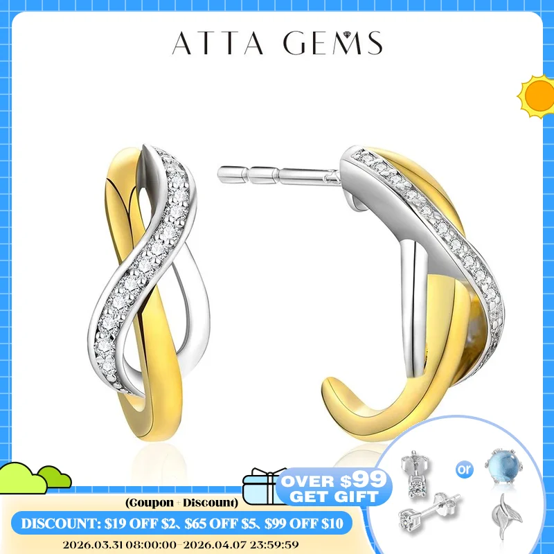 ATTAGEMS New Special Moissanite Earring 925 Sterling Silver Earrings for Women Luxury Wedding Fine Jewelry Anniversary Sale Gift
ATTAGEMS New Special Moissanite Earring 925 Sterling Silver Earrings for Women Luxury Wedding Fine Jewelry Anniversary Sale Gift