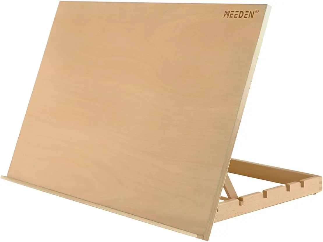 Large Wooden Tabletop Easel for Painting, Adjustable Sketching Board, Portable Desktop Art Stand for Artists & Students
Large Wooden Tabletop Easel for Painting, Adjustable Sketching Board, Portable Desktop Art Stand for Artists & Students