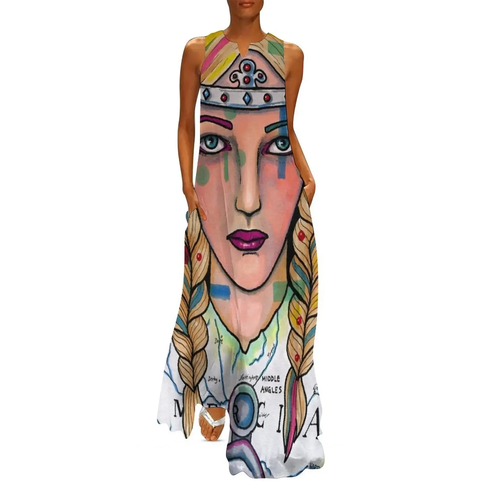 thelfld, Lady of the Mercians Long Dress dresses for woman Women's clothing dress for women 2025 Dress
thelfld, Lady of the Mercians Long Dress dresses for woman Women's clothing dress for women 2025 Dress
