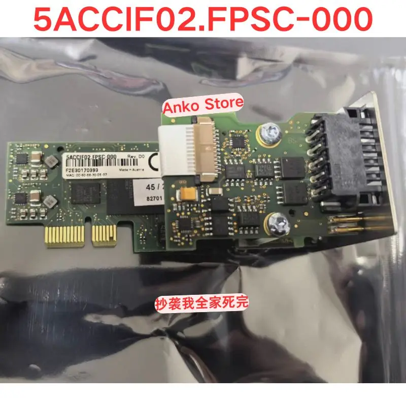 Second-hand test OK ,5ACCIF02.FPSC-000 Communication Module
Second-hand test OK ,5ACCIF02.FPSC-000 Communication Module