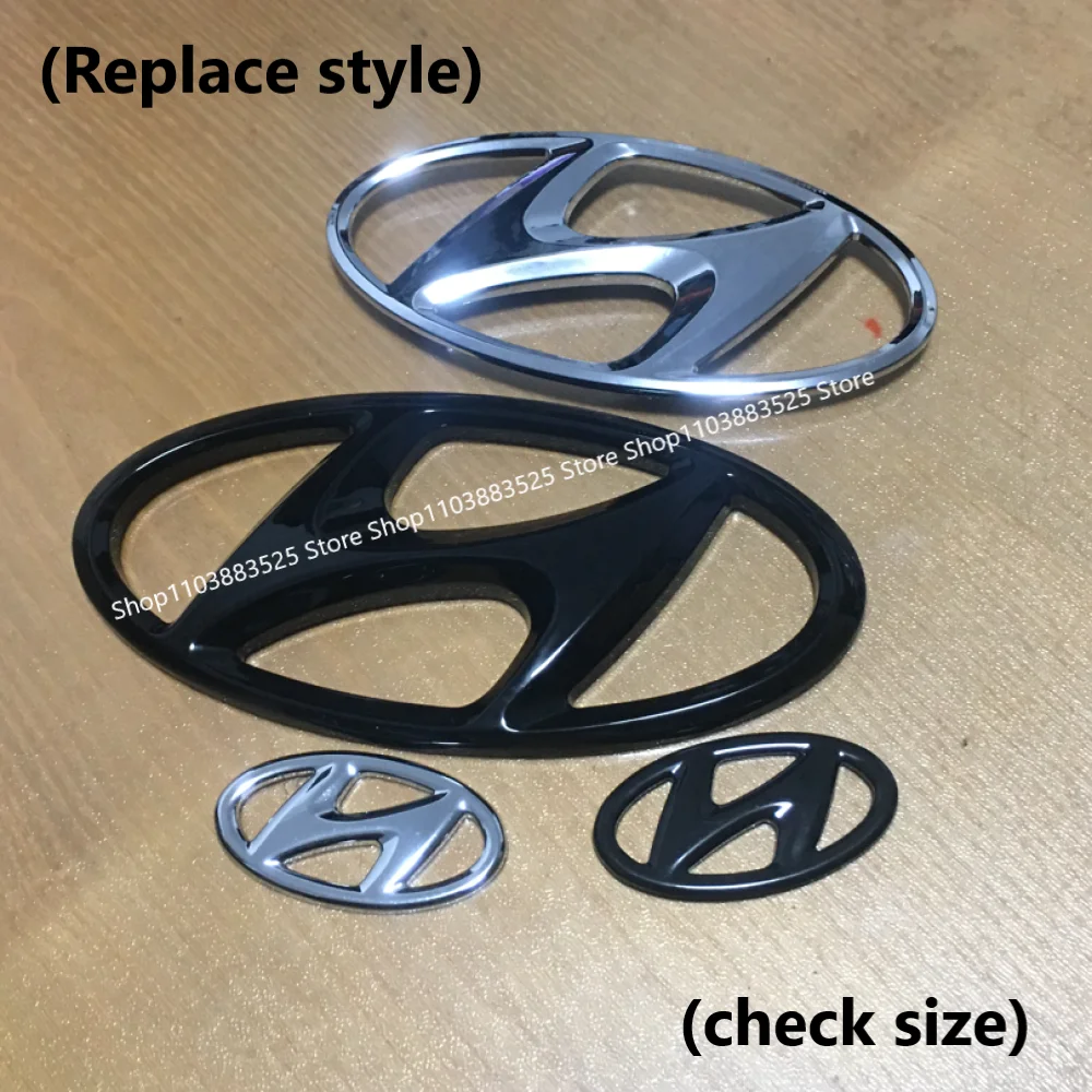 Replace style Car Emblem Badge For Hyundai Elantra Verna sonata MD Turbo Palisade Bayon Tucson Inster i30 i20 ix35 Santafe Accen
Replace style Car Emblem Badge For Hyundai Elantra Verna sonata MD Turbo Palisade Bayon Tucson Inster i30 i20 ix35 Santafe Accen