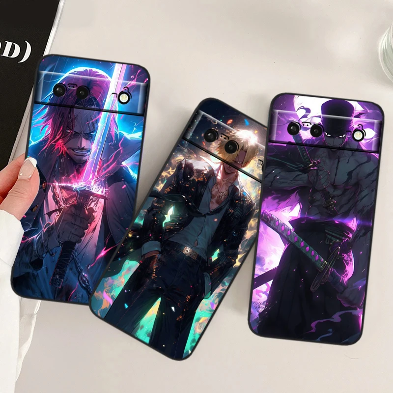 Luxury One Piece Anime Zoro For Google Pixel 9 8 7A 7 6A 6 5A 5 4 4A XL 5G Black Silicon Shockproof Shell Soft Phone Case
Luxury One Piece Anime Zoro For Google Pixel 9 8 7A 7 6A 6 5A 5 4 4A XL 5G Black Silicon Shockproof Shell Soft Phone Case