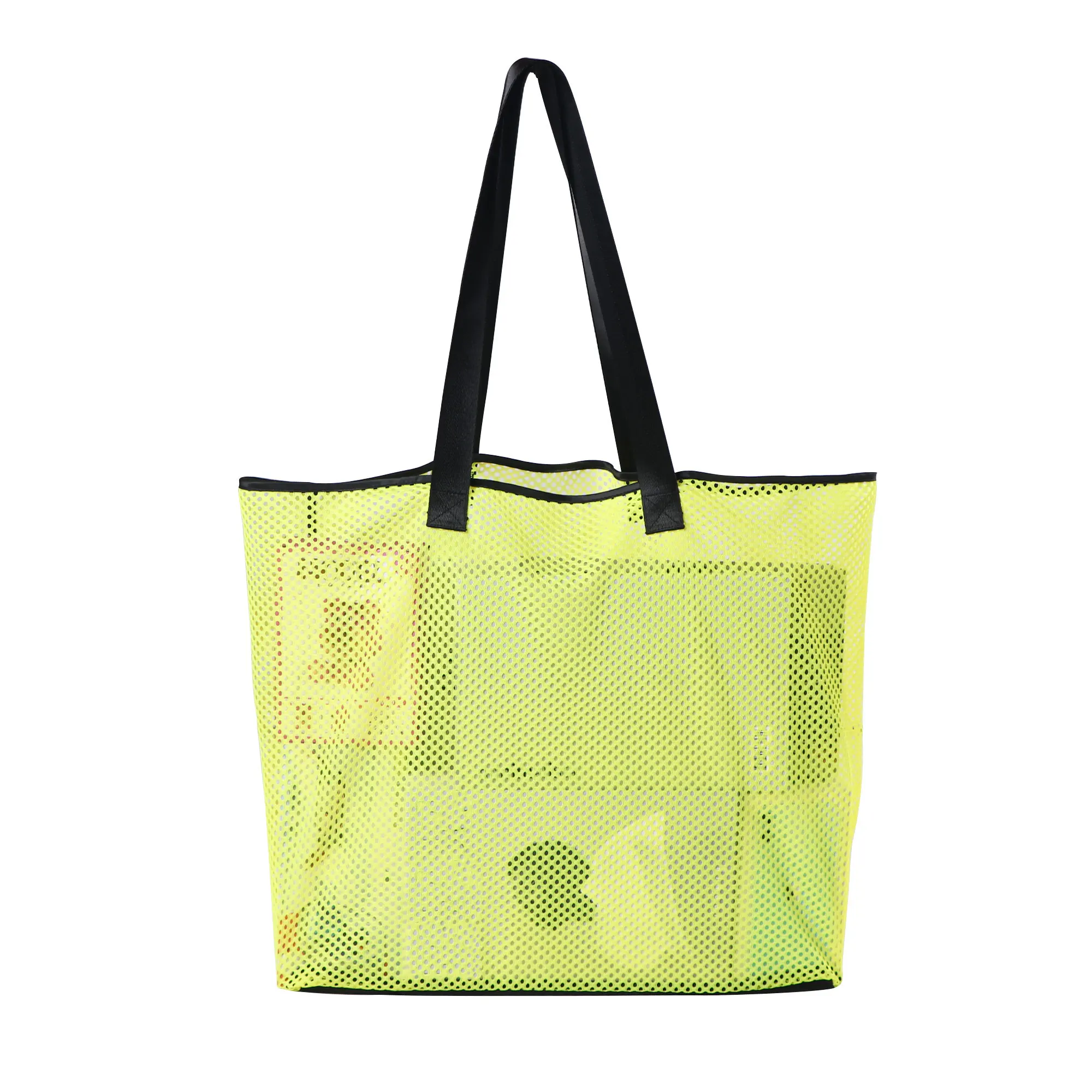 Large Neon Yellow Mesh Beach Tote Bag, Waterproof Sandproof Pool Bag with Black Straps, Reusable Grocery Shopping Bag for Beach,
Large Neon Yellow Mesh Beach Tote Bag, Waterproof Sandproof Pool Bag with Black Straps, Reusable Grocery Shopping Bag for Beach,