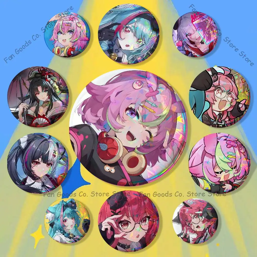 NTE Game N-Neverness to E-Everness Brooches for Backpack Accessories 25mm,32mm,48mm,58mm,75mm Round Enamel Pins Cartoon Badge
NTE Game N-Neverness to E-Everness Brooches for Backpack Accessories 25mm,32mm,48mm,58mm,75mm Round Enamel Pins Cartoon Badge