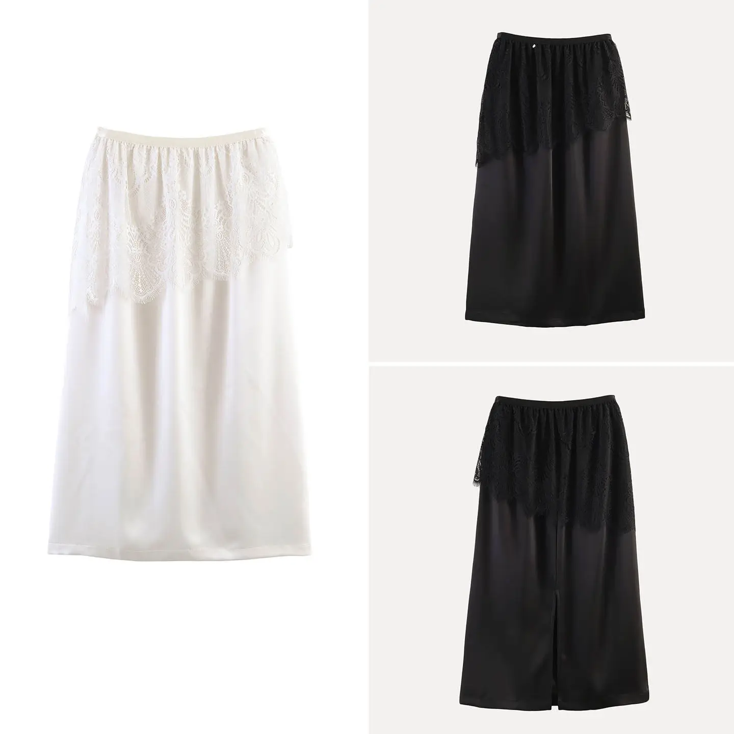 Fashionable Lace Half Skirt with Elastic Waist for Women Summer 2026 Zadata Brand Straight Cut Loose Fit Other Material
Fashionable Lace Half Skirt with Elastic Waist for Women Summer 2026 Zadata Brand Straight Cut Loose Fit Other Material