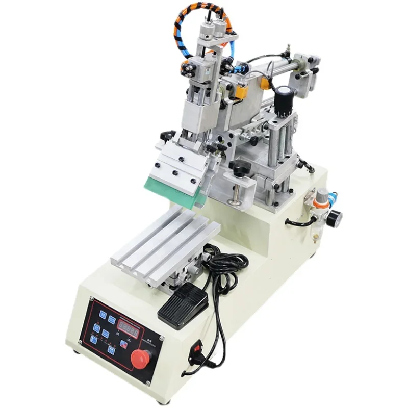 Semi-automatic small screen screen printing machine Automatic bevel arm type screen printing equipment screen printing machine
Semi-automatic small screen screen printing machine Automatic bevel arm type screen printing equipment screen printing machine