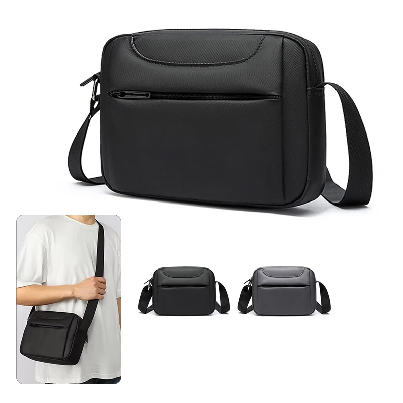 Men's Oxford Shoulder Bags Durable Black Crossbody Casual Bag Waterproof Commuting Bag for Men
Men's Oxford Shoulder Bags Durable Black Crossbody Casual Bag Waterproof Commuting Bag for Men