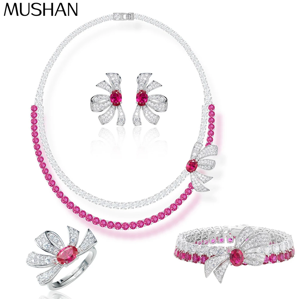 MS MuShan Designer Jewelry 925 Sterling Silver Necklace Zircon 7A Halo Fashion Women 18K Rose Gold Plated Premium Pendant
MS MuShan Designer Jewelry 925 Sterling Silver Necklace Zircon 7A Halo Fashion Women 18K Rose Gold Plated Premium Pendant