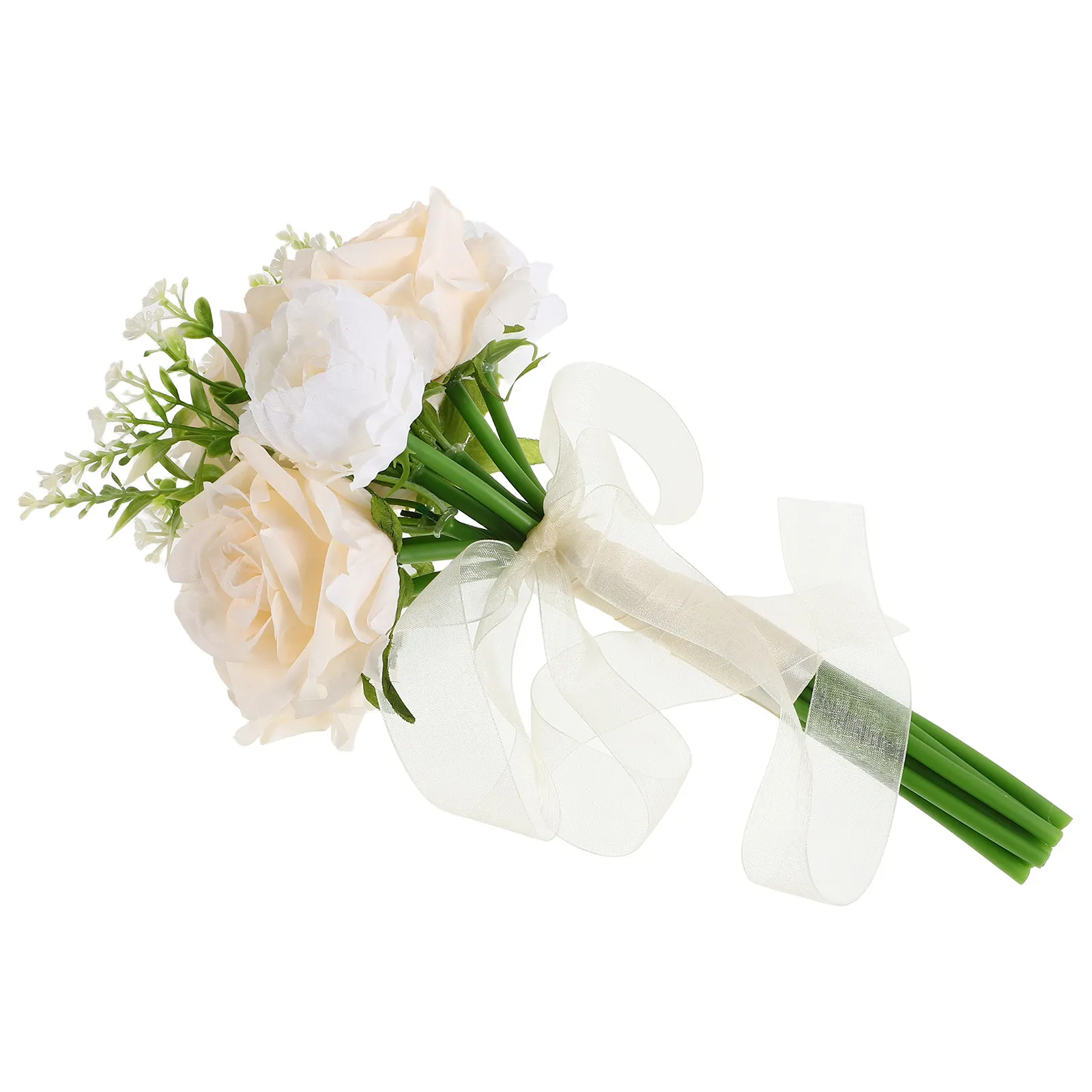 Fake Flower Wedding Bouquet for Bride Bridesmaid Lifelike Roses Faux Floral Handheld Arrangement Rustic Forest Theme Photo Shoot
Fake Flower Wedding Bouquet for Bride Bridesmaid Lifelike Roses Faux Floral Handheld Arrangement Rustic Forest Theme Photo Shoot