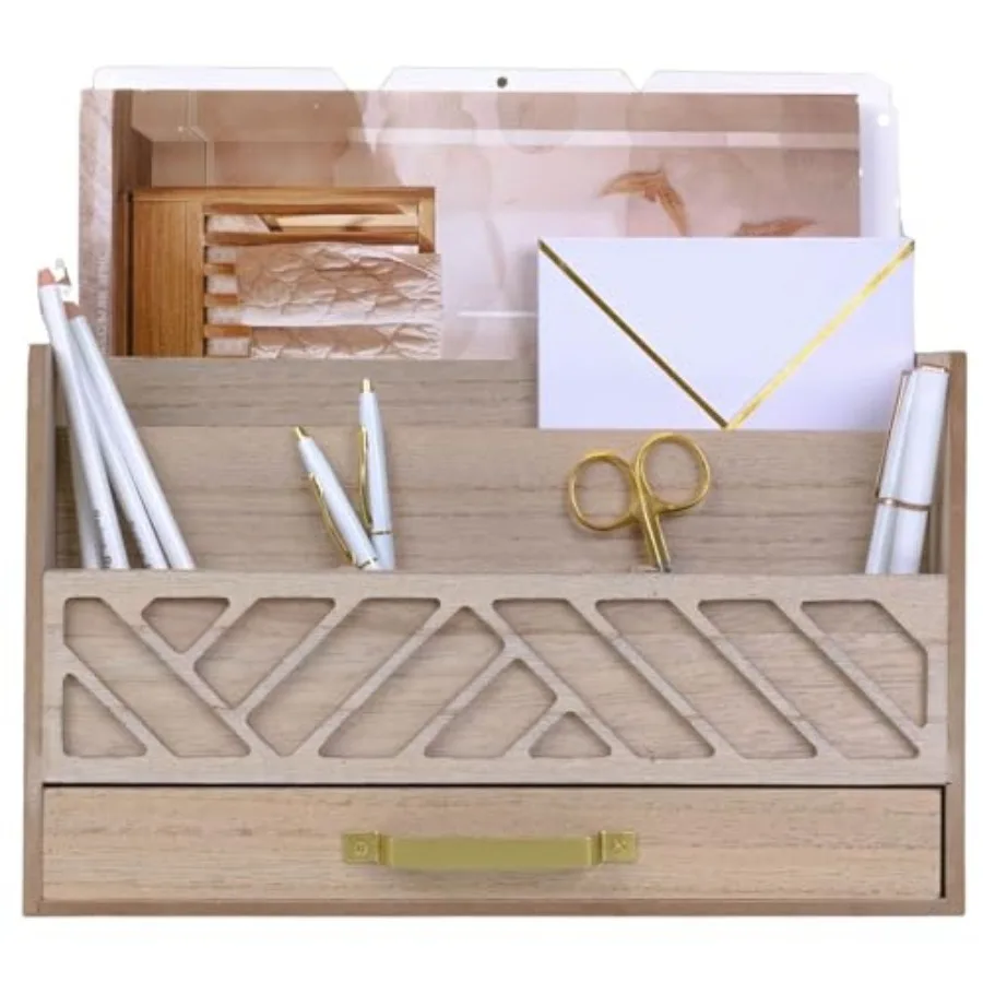 en Mail Organizer with Drawer and Gold Handle Outgoing Mail Holder and Letter Sorter for Desk Desktop Paper Organizer
en Mail Organizer with Drawer and Gold Handle Outgoing Mail Holder and Letter Sorter for Desk Desktop Paper Organizer