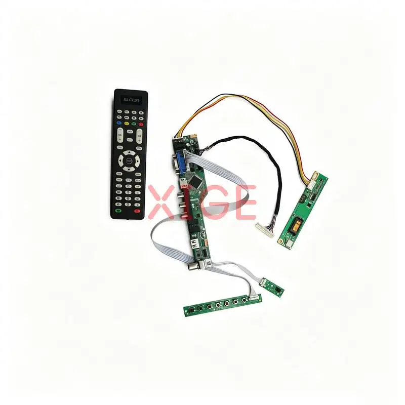 Matrix Controller Drive Board Fit LP150E07 LP150E06 LP150E05 LP150E02 1-CCFL 1400*1050 LVDS 30-Pin HDMI+VGA+AV+USB 1400x1050 Kit
Matrix Controller Drive Board Fit LP150E07 LP150E06 LP150E05 LP150E02 1-CCFL 1400*1050 LVDS 30-Pin HDMI+VGA+AV+USB 1400x1050 Kit