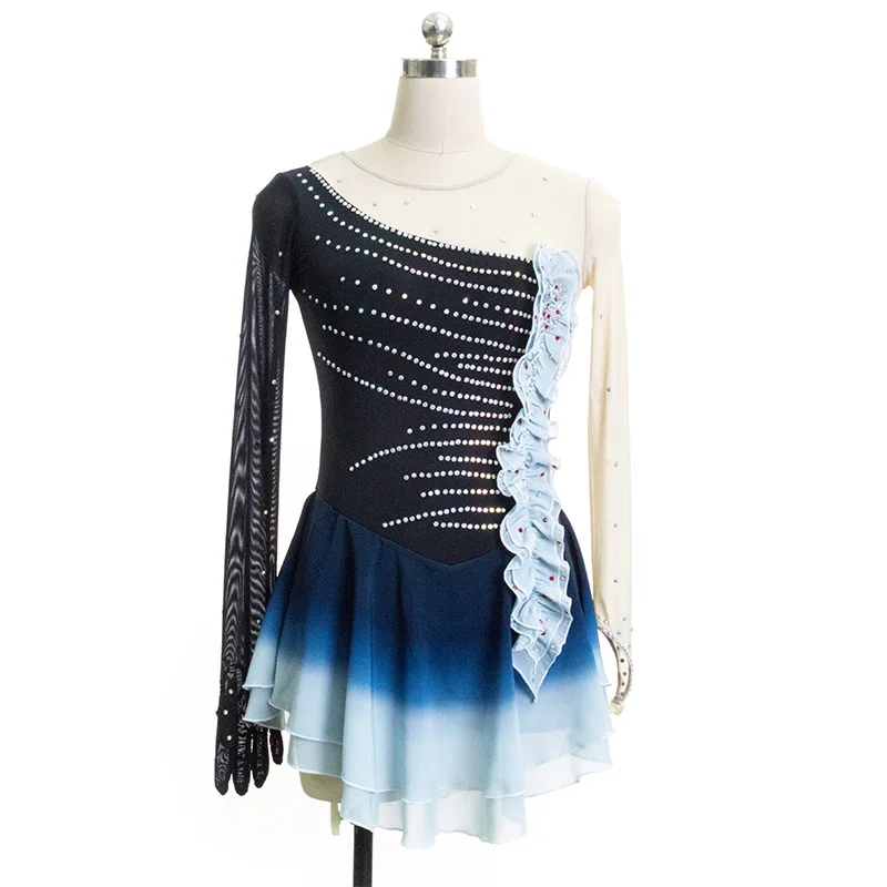 Customized Children's Adult Figure Skating Dress Girls' Performance Dress Competition Grade Skirt Diamond Gradient Black Gray
Customized Children's Adult Figure Skating Dress Girls' Performance Dress Competition Grade Skirt Diamond Gradient Black Gray