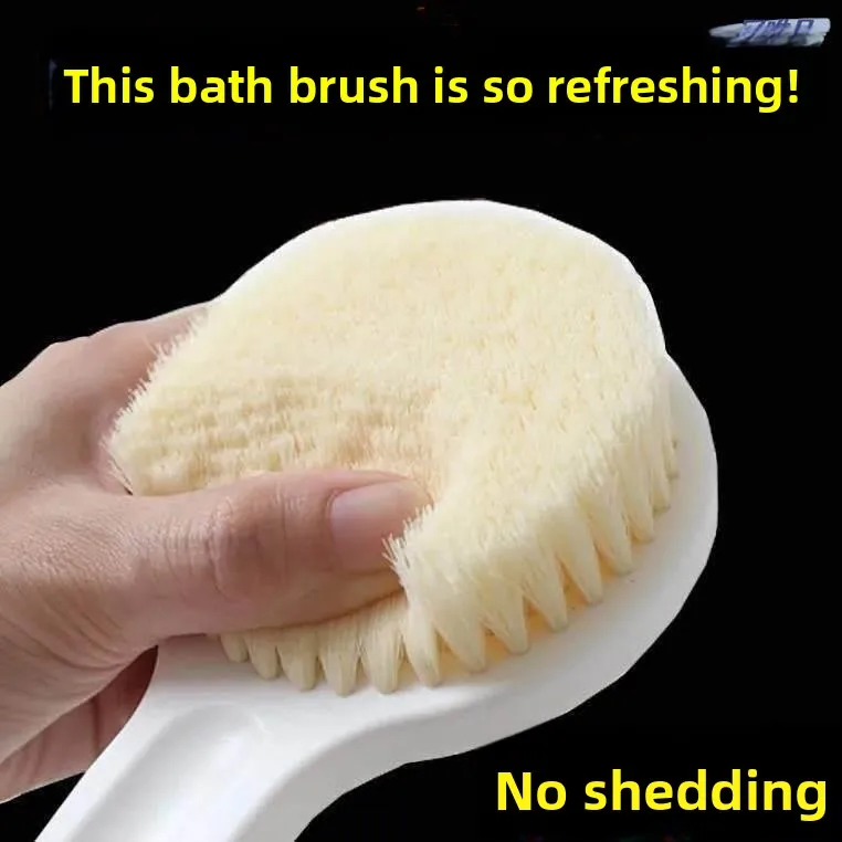 Large Size Men's Bath Brush with Long Handle Soft Bristles Back Scrubber Strong Body Cleaning Tool Self-Sufficient Back Brush
Large Size Men's Bath Brush with Long Handle Soft Bristles Back Scrubber Strong Body Cleaning Tool Self-Sufficient Back Brush
