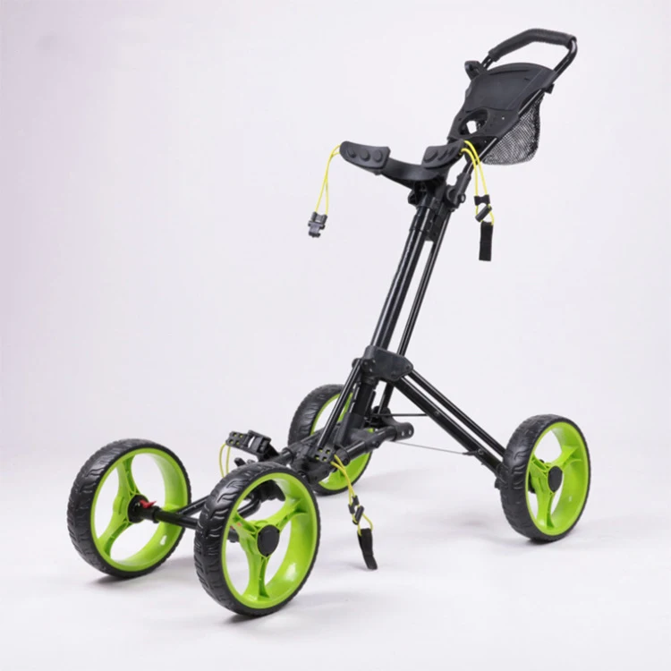 New Design Foldable Golf Pull Push Cart Trolley Aluminum Lightweight 4 Wheels Golf Trolley With Umbrella Holder
New Design Foldable Golf Pull Push Cart Trolley Aluminum Lightweight 4 Wheels Golf Trolley With Umbrella Holder