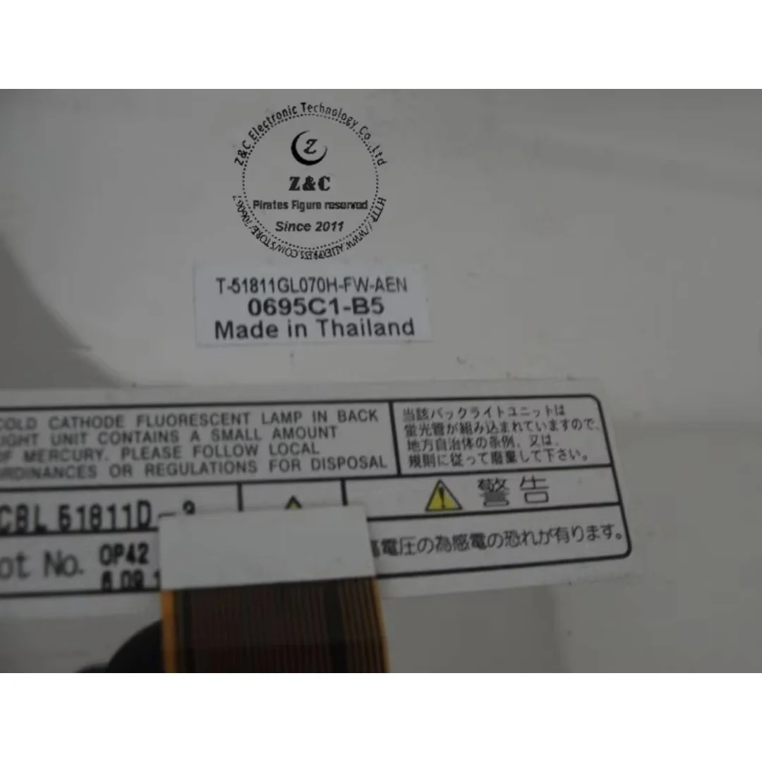 T-51811GL070H-FW-AEN T-51811GL070H Original A+ Grade High Quality 7 Inch LCD Display Screen Panel Made in Thailand
T-51811GL070H-FW-AEN T-51811GL070H Original A+ Grade High Quality 7 Inch LCD Display Screen Panel Made in Thailand